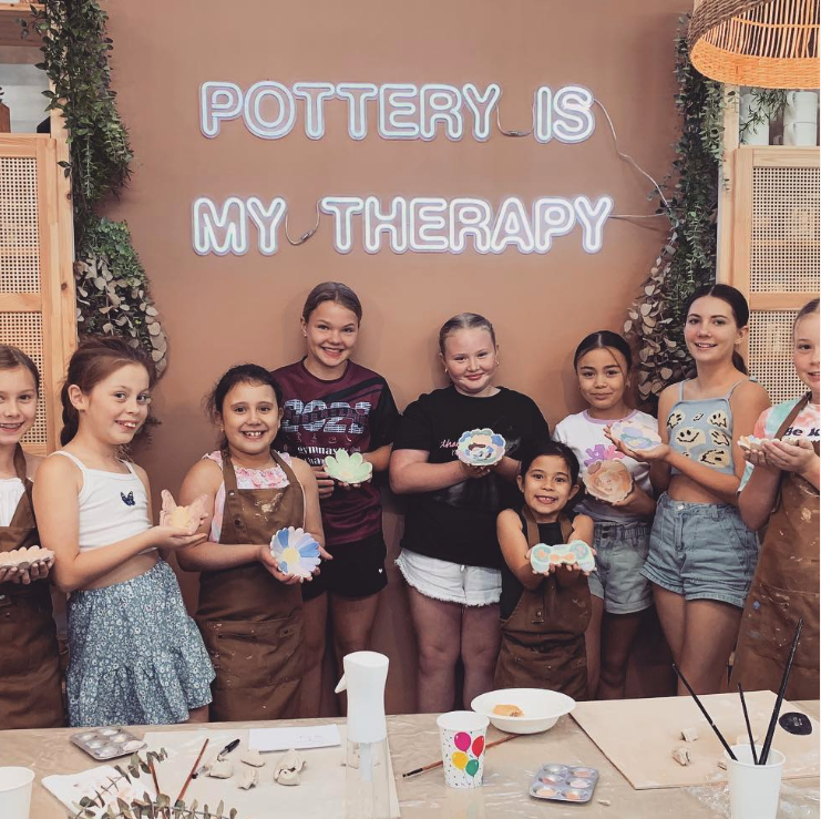 KIDS CLAY CLUB AT CLAY AND SIP GOLD COAST THE POTTERY School