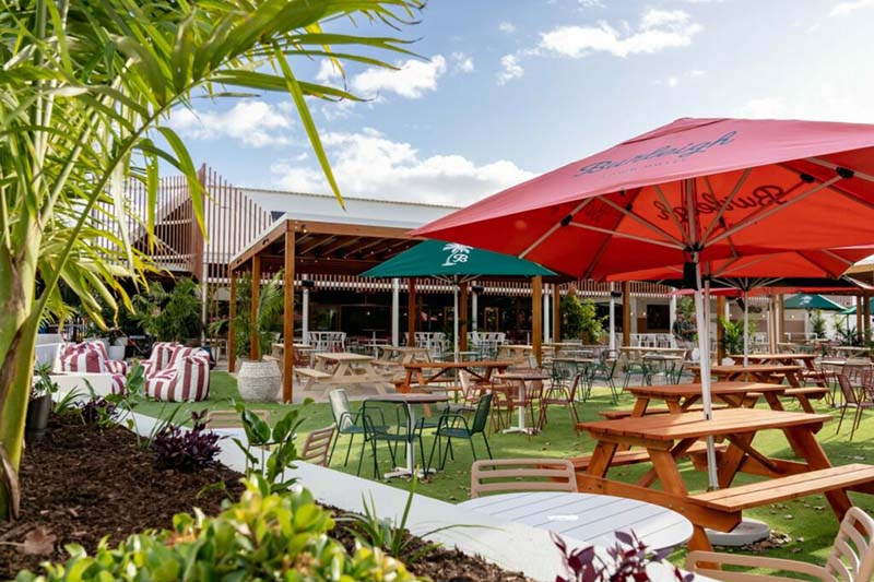 Family friendly restaurants on the Gold Coast tally beer garden